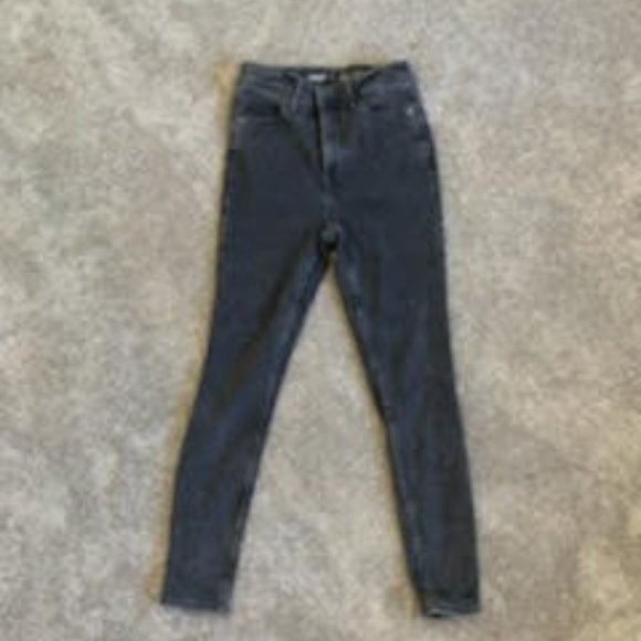 OLD NAVY high rise black jeans size 4 - Picture 1 of 4